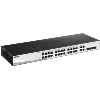 Коммутатор DGS-1210-28/FL Managed L2 Switch 24x1000Base-T D-Link