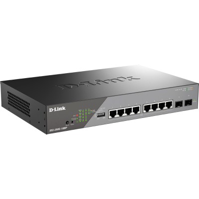 Сетевой коммутатор Smart L2 Surveillance Switch 8х1000Base-T PoE D-Link