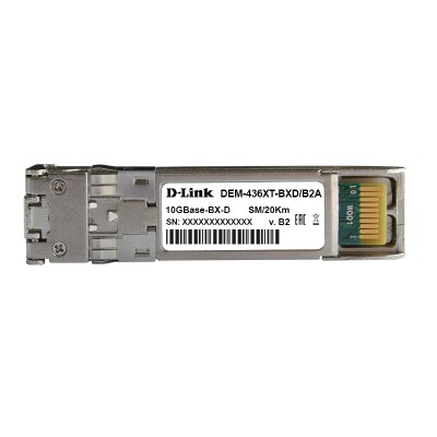 Трансивер 436XT-BXD/20KM WDM SFP+ Transceiver D-Link