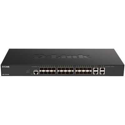 Коммутатор DXS-1210-28S Smart L2+ Switch 24x10GBase-X SFP+ D-Link