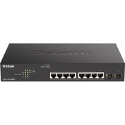 Коммутатор EasySmart L2 Switch 8х1000Base-T PoE D-Link