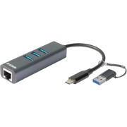 Сетевой адаптер DUB-2332 USB-C to Gigabit Ethernet Adapter D-Link