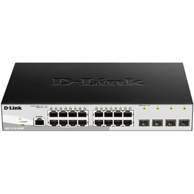 Коммутатор DGS-1210-20/ME/B Managed L2 Metro Ethernet Switch 16x1000Base-T D-Link