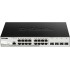 Коммутатор DGS-1210-20/ME/B Managed L2 Metro Ethernet Switch 16x1000Base-T D-Link