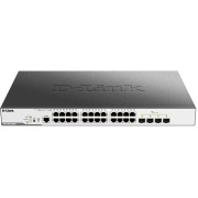 Коммутатор DGS-3000-28XMP/B Managed L2 Switch 24x1000Base-T PoE D-Link