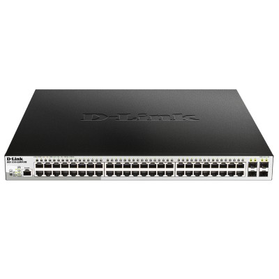 Коммутатор DGS-1210-52MPP/ME Managed L2 Metro Ethernet Switch 48x1000Base-T PoE D-Link