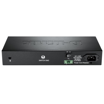 Коммутатор Managed Gigabit Switch with 8 10/100/1000Base-T + 2 SFP Ports D-Link