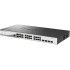 Коммутатор DGS-1210-28P/ME/B Managed L2 Metro Ethernet Switch 24x1000Base-T PoE D-Link