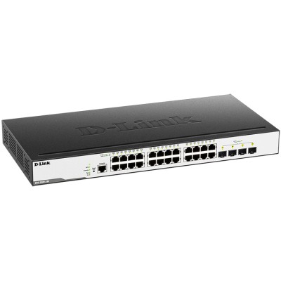 Коммутатор DGS-3000-28X/B Managed L2 Switch 24x1000Base-T D-Link