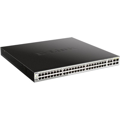 Коммутатор DGS-1210-52MP/FL Managed L2 Switch 48x1000Base-T PoE D-Link