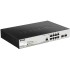 Коммутатор DGS-1210-10P/ME/B Managed L2 Metro Ethernet Switch 8x1000Base-T PoE D-Link