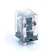 Реле промежуточное ПР-102 5А 24В DC 2 конт. с LED-индикацией DEKraft 23838DEK