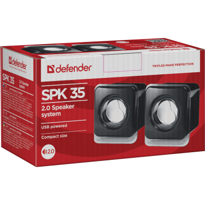 Defender#1 Акустическая 2.0 система SPK 35 5 Вт, питание от USB