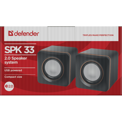 Defender#1 Акустическая 2.0 система SPK 33 5 Вт, питание от USB