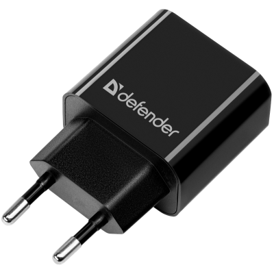 Defender Сетевой адаптер UPC-21 2xUSB,5V/2.1А кабель microUSB