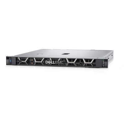 Серверное шасси Dell PowerEdge R350 PowerEdge R350 no CPU, No Memory, No HDD (up to 4x3.5'' R350