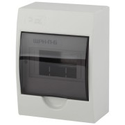 Бокс ЩРН-П-6 мод. навесной пластик IP41 SIMPLE NO-box_simple-plastic_6_surface ЭРА Б0041522