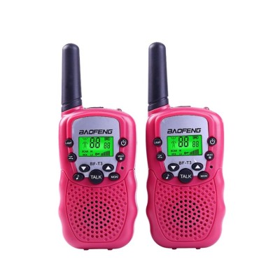 Комплект Радиостанций Baofeng BF-T3 розовый (комплект 2шт.)