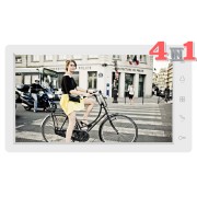 Монитор видеодомофона Tantos Amelie HD SE Slim (White) XL Сенсорные кнопки 7" AHD (1080p)