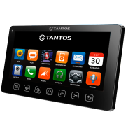 Монитор видеодомофона Tantos Prime Slim (Black) VZ Сенсорные кнопки 7" CVBS (PAL)
