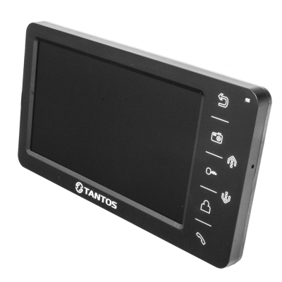 Монитор видеодомофона Tantos Amelie SD (Black) VZ Сенсорные кнопки 7" CVBS (PAL)