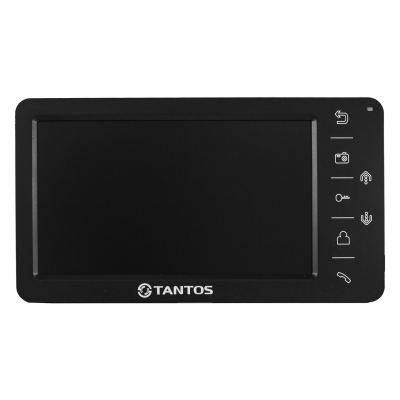 Монитор видеодомофона Tantos Amelie SD (Black) VZ Сенсорные кнопки 7" CVBS (PAL)