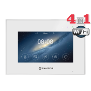 Монитор видеодомофона Tantos Marilyn HD Wi-Fi IPS (White) VZ Cенсорный экран 7" TVI (720p)