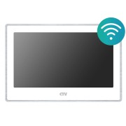 CTV-M5702 Монитор видеодомофона белый AHD 1024*600