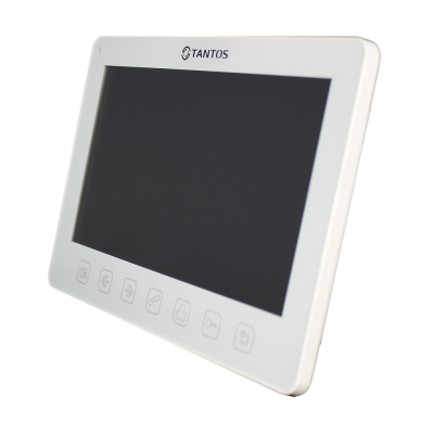 Монитор видеодомофона Tantos Prime Slim (White) Сенсорные кнопки 7" CVBS (PAL)