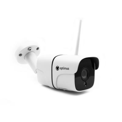 Камера видеонаблюдения IP цилиндрическая POE 2Мп Optimus IP-H012.1(2.8)W