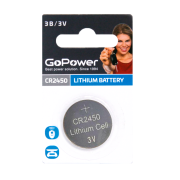 GoPower CR2450 BL1 Lithium 3V (1 / 40 / 2000) (1 шт.)