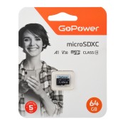 GoPower 64GB Class10 70 МБ/сек V30 без адаптера