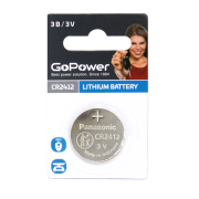 GoPower CR2412 BL1 Lithium 3V (00-00021266)