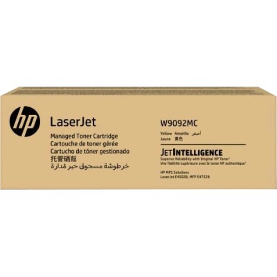 Тонер-картридж HP High Yield Yellow Managed LJ Toner Cartridge W9092MC