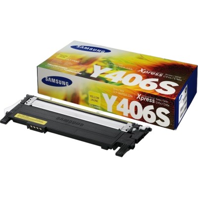 Тонер-картридж Samsung CLT-Y406S Yellow Toner Cartri (SU464A)