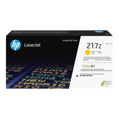 Тонер-картридж HP 217Z Ultra High Yield Yellow Original LaserJet Toner Cartridge W2172Z