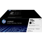 Тонер-картридж набор из 2 шт HP 78A Black Dual Pk LJ Toner Cartridge (CE278AF)