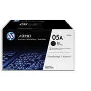 HP LaserJet CE505A Dual Pack Black Print Cartridge (CE505D)