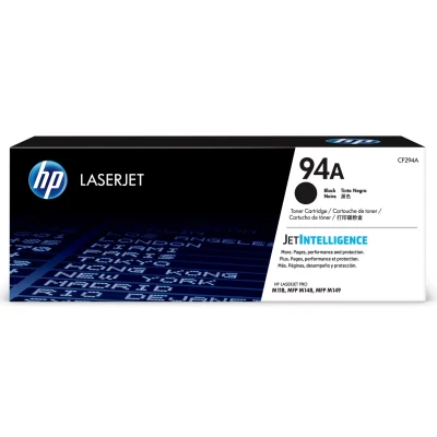 HP 94A Black Original LaserJet Toner Cartridge (CF294A)