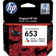 Картридж HP 653 Tri-color Original Ink Advantage Cartridge 3YM74AE