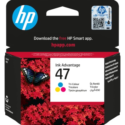 Картридж HP 47 Tri-color Original Ink Advantage Cartridge 6ZD61AE