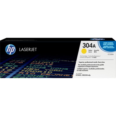 Тонер-картридж HP Color LaserJet CC532A Yellow Print Cartridge (CC532A)