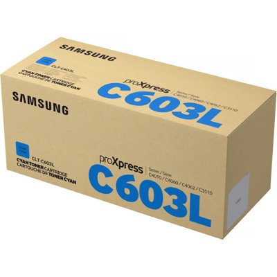 Тонер-картридж Samsung CLT-C603L High Yield Cyan Toner Cartridge (SV232A)