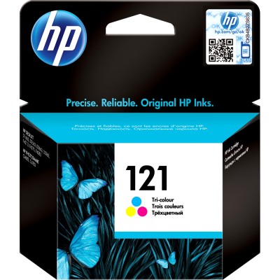 Картридж HP 121 Tri-colour Ink Cartridge CC643HE
