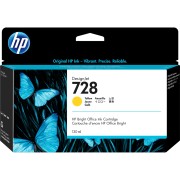 Картридж HP 728 130-ml Yellow DesignJet Ink Cartridge F9J65A