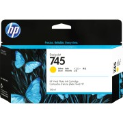 Картридж HP 745 130-ml Yellow Ink Cartridge (F9J96A)