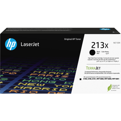 Тонер-картридж HP 213X Black High Yield Original LaserJet Toner Cartridge