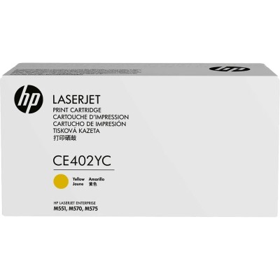 Тонер-картридж HP 507Y Yellow Opt Contr LJ Toner Crtg (CE402YC)