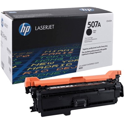 Тонер-картридж HP 507A Black LaserJet Toner Cartridge (CE400A)