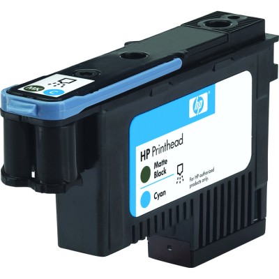 Печатающая головка HP 70 Matte Black and Cyan Printhead (C9404A)